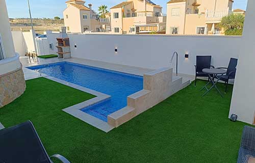 Pool & garden